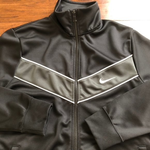 Nike mens black track jacket size L - Picture 4 of 6